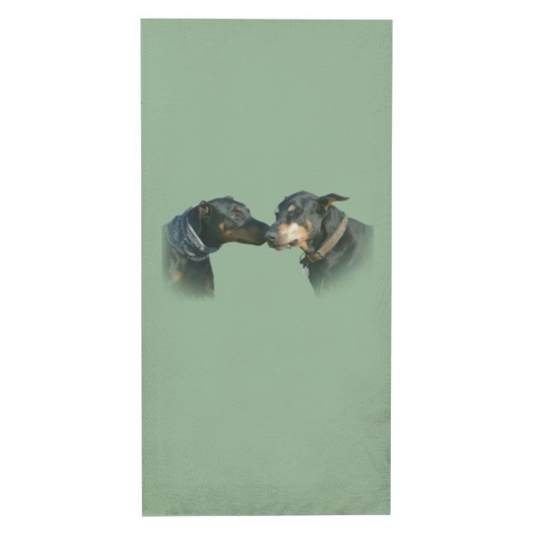 Nákrčník/bandana s potiskem Dobrmani 
