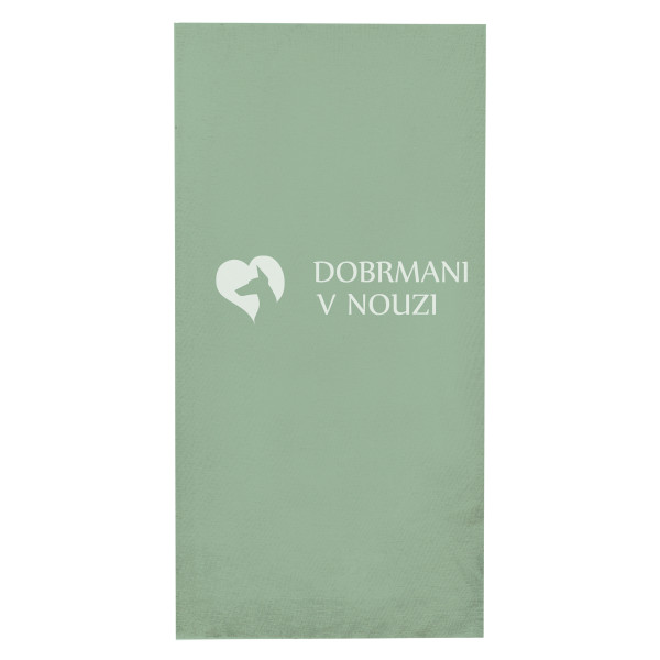 Nákrčník/bandana s potiskem šátek s logem černý